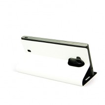 Funda  tipo libro para  Ibold X-U IBSQ47 blanca