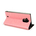 Funda  tipo libro para  Ibold X-U IBSQ47 rosa claro