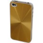 Carcasa Mooster trasera aluminio dorada iPhone 4