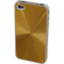 Carcasa Mooster trasera aluminio dorada iPhone 4