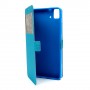 Funda  tipo libro con ventana BQ Aquaris E5 azul