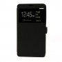 Funda tipo libro con ventana BQ Aquaris E 5 negro