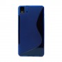 Funda tpu  BQ Aquaris E5 azul claro