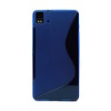 Funda tpu  BQ Aquaris E5 azul claro