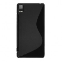 Funda tpu  BQ Aquaris E5 negra