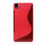 Funda tpu  BQ Aquaris E5 rosa