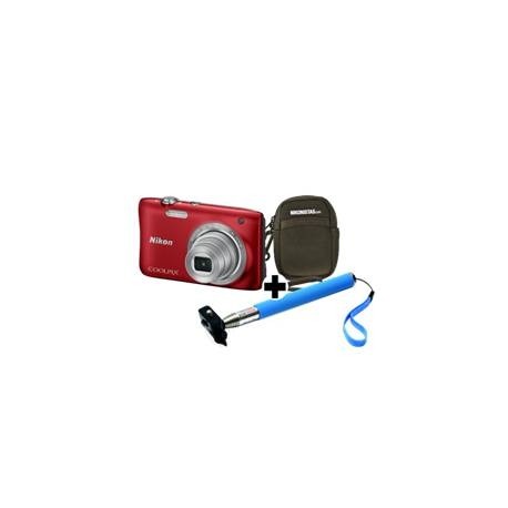CAMARA DIGITAL NIKON COOLPIX S2900 ROJO
