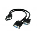 ADAPTADOR VGA (2 MONITORES HEMBRA A