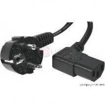 CABLE ALIMENTACION ACODADO. 220 V-10A. 1.80