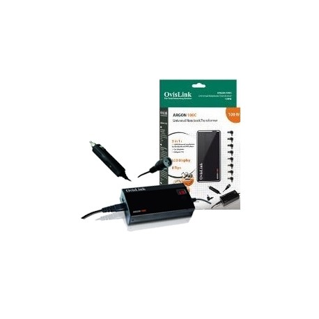 ADAPTADOR CORRIENTE UNIVERSAL 100W CON CARGADOR
