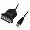 CABLE CONVERTIDOR USB A PUERTO PARALELO