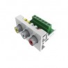 MODULO 3 RCA HEMBRA AUDIO VIDEO