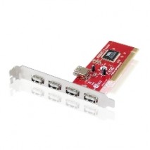 TARJETA PCI 4 PUERTOS USB 2.0