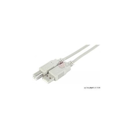 CABLE USB 2.0 A MACHO B