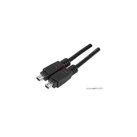 CABLE MINI FIREWIRE 4P-4P 2 M