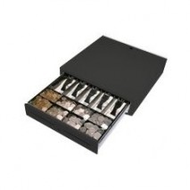 CAJON PORTAMONEDAS 41X41 USB NEGRO