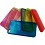 Funda trasera gel Mooster iPhone 4 negra estampado formula