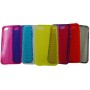 Funda trasera gel Mooster iPhone 4 transparente estampado estrellas