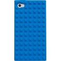 Funda Mooster trasera goma tachuela iPhone 4 azul
