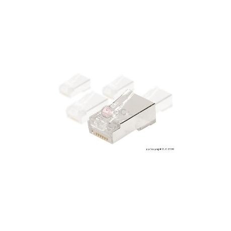 CONECTOR RJ45 CRIMPAR NIVEL 5 (UTP)