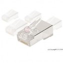 CONECTOR RJ45 CRIMPAR NIVEL 5 (UTP)