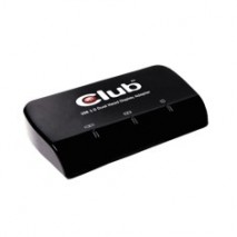 ADAPTADOR GRAFICO CLUB 3D USB 3.0
