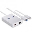 ADAPTADOR GRAFICO CLUB 3D USB3.0 A