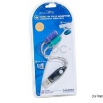 ADAPTADOR USB HACIA 2 PUERTOS PS2