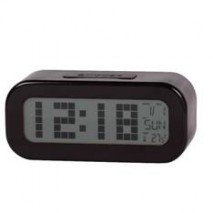 RELOJ DESPERTADOR DAEWOO DCD-24B NEGRO