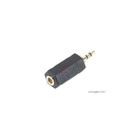 ADAPTADOR AUDIO JACK 3.5 ESTEREO HEMBRA