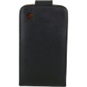 Funda slim negra piel Blackberry 8520