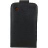 Funda slim negra piel Blackberry 8520
