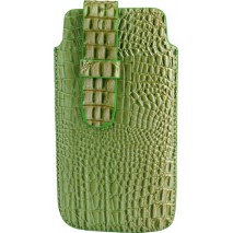 Funda  cocodrilo verde para iPhone 5 / Ibold b