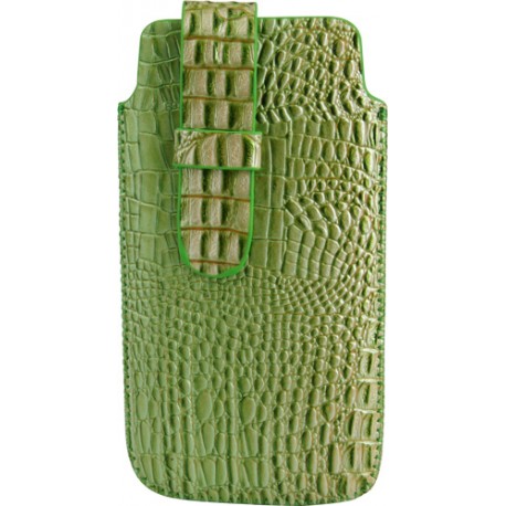 Funda  cocodrilo verde para iPhone 5 / Ibold b