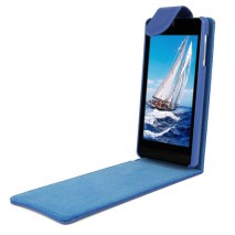 Funda Mooster Ibold Navy IBSQ45 slim simil piel azul