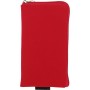 Funda Mooster universal c/cremallera roja flor pintada para Ibold B