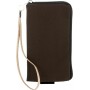 Funda Mooster universal c/cremallera marron flor pintada para Ibold B