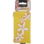 Funda Mooster universal c/cremallera amarilla estampado hawaiano para Ibold B
