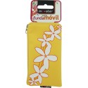 Funda Mooster universal c/cremallera amarilla estampado hawaiano para Ibold B