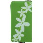 Funda Mooster universal c/cremallera verde estampado hawaiano para Ibold B