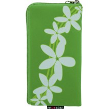 Funda Mooster universal c/cremallera verde estampado hawaiano para Ibold B