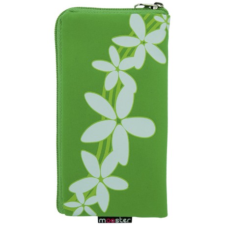 Funda Mooster universal c/cremallera verde estampado hawaiano para Ibold B