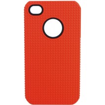 Carcasa trasera Mooster iPhone4  naranja