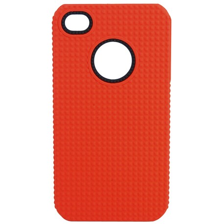 Carcasa trasera Mooster iPhone4  naranja