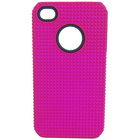 Carcasa trasera Mooster iPhone 4 fucsia