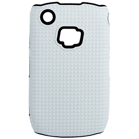 Carcasa trasera Mooster Blackberry 8520 blanca