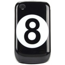 Carcasa rigida Mooster bola billar 8 Blackberry 8520
