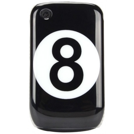 Carcasa rigida Mooster bola billar 8 Blackberry 8520