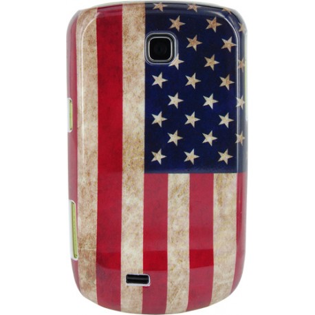 Carcasa rigida Mooster bandera americana retro Samsung Galaxy Mini S5570