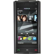 Carcasa trasera Mooster Nokia X6 negra